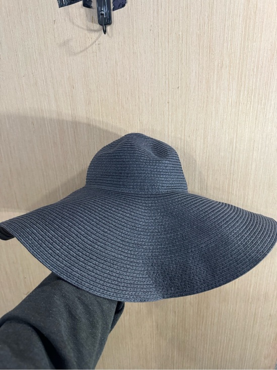 Boden Accessories - Boden Wicker Wide-Brim Sun Hat - Navy Blue